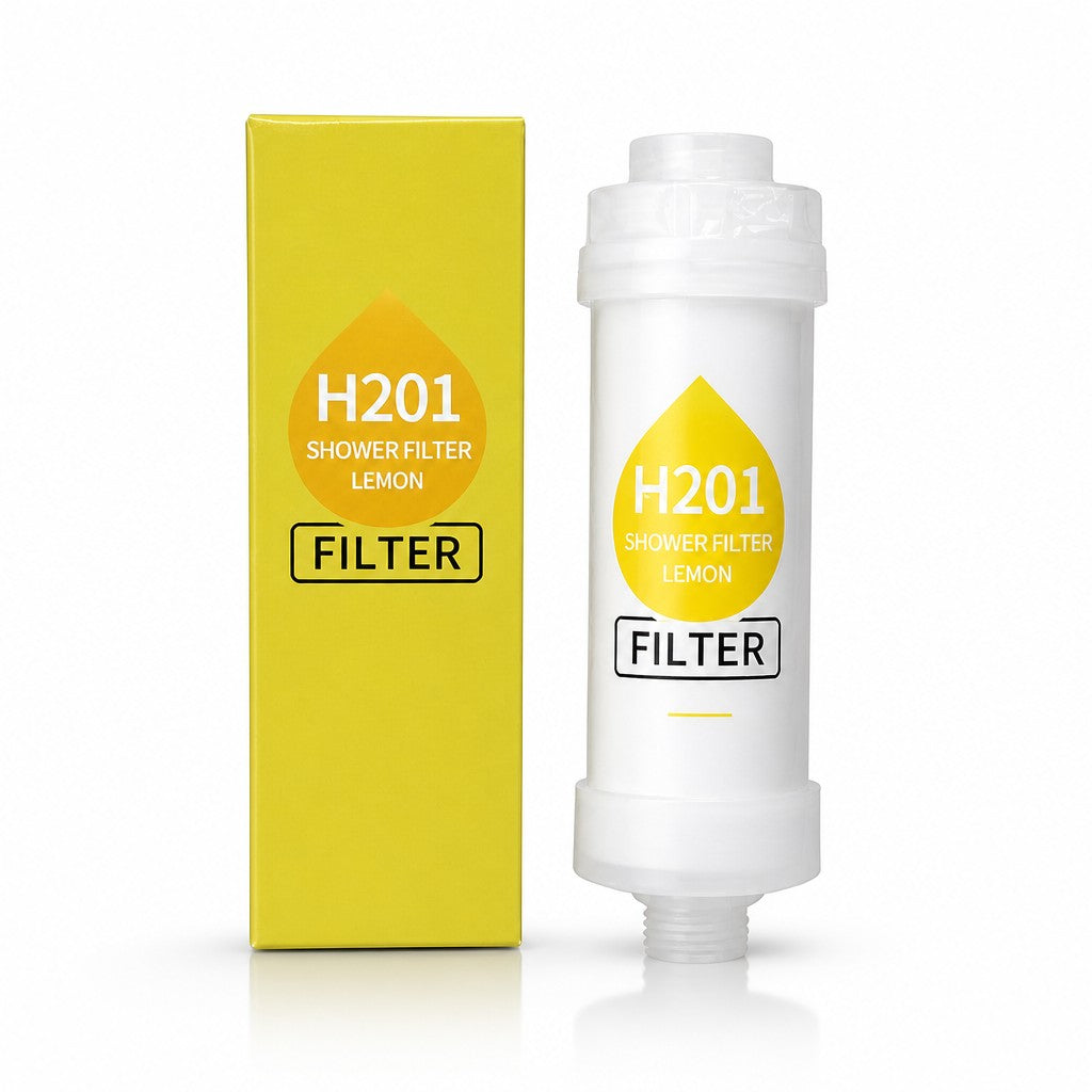Filtre de douche à la vitamine C — neutralise le chlore