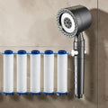Pommeau de douche filtrant haute pression — 5 cartouches incluses