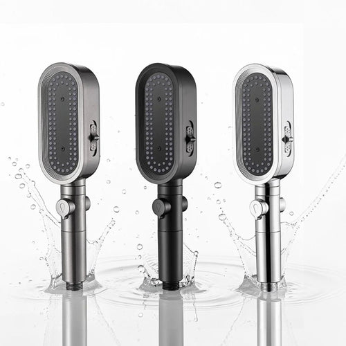 Pommeau de douche filtrant Eaurys - centré sur fond neutre