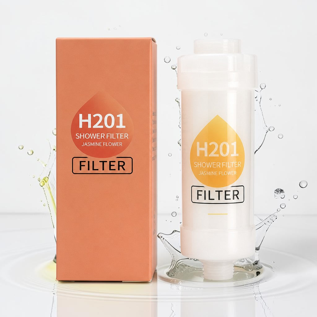 Filtre de douche à la vitamine C — neutralise le chlore