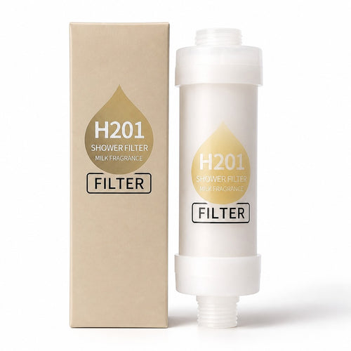 Filtre de douche vitamine C Eaurys — neutralise le chlore, vue principale