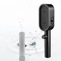 Pommeau de douche filtrant Eaurys coloris noir mat avec cartouche filtrante incluse